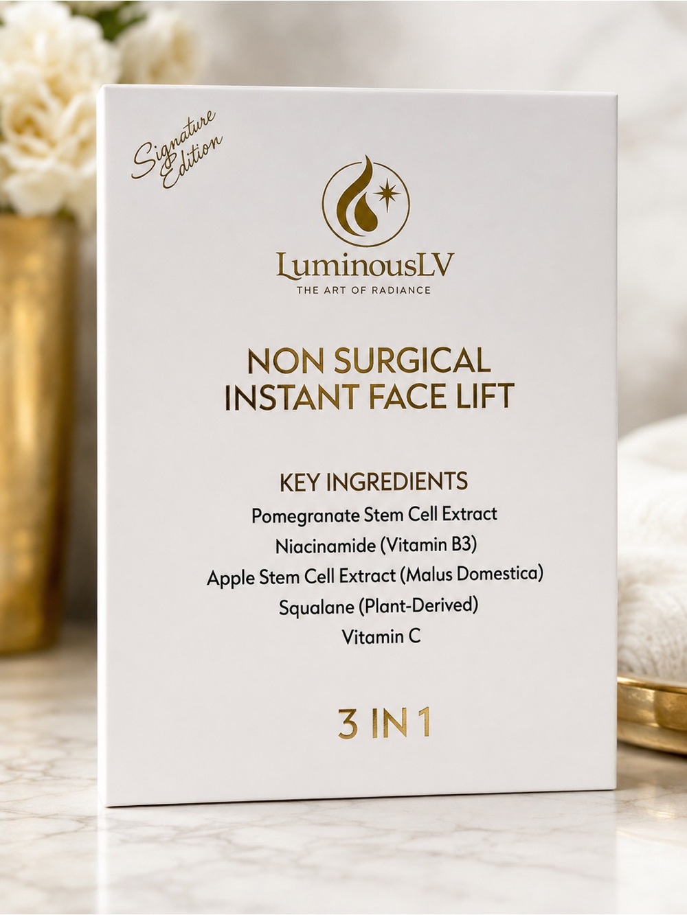 LuminousLV Non Surgical Instant Face Lift 3-in-1 Signature Edition NIB $675